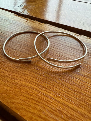 Silver Wrap Bangle Bracelet