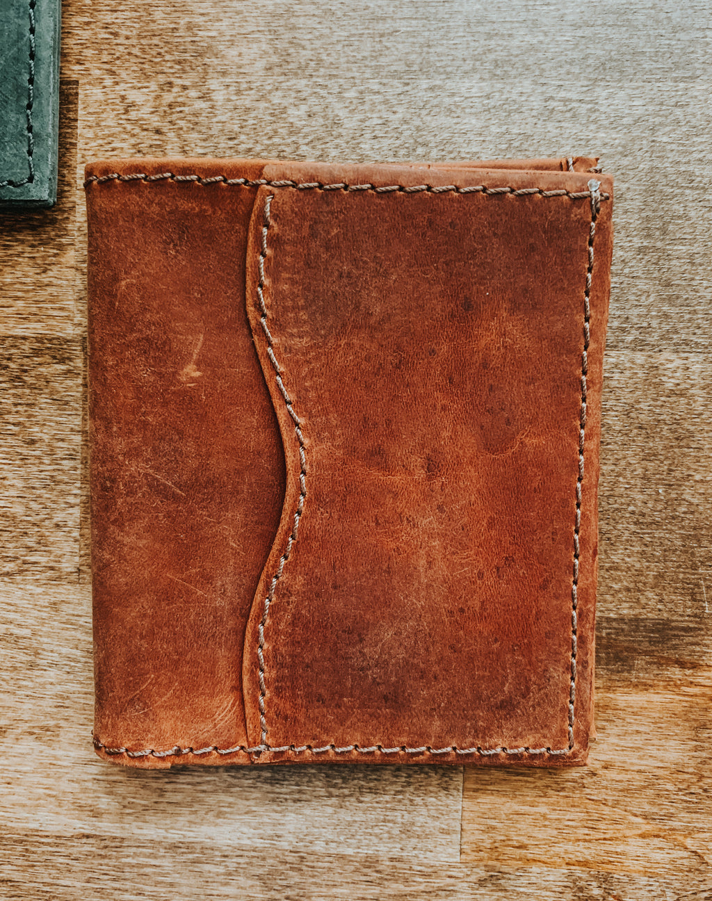 Men's Bi-Fold Wallet no license window